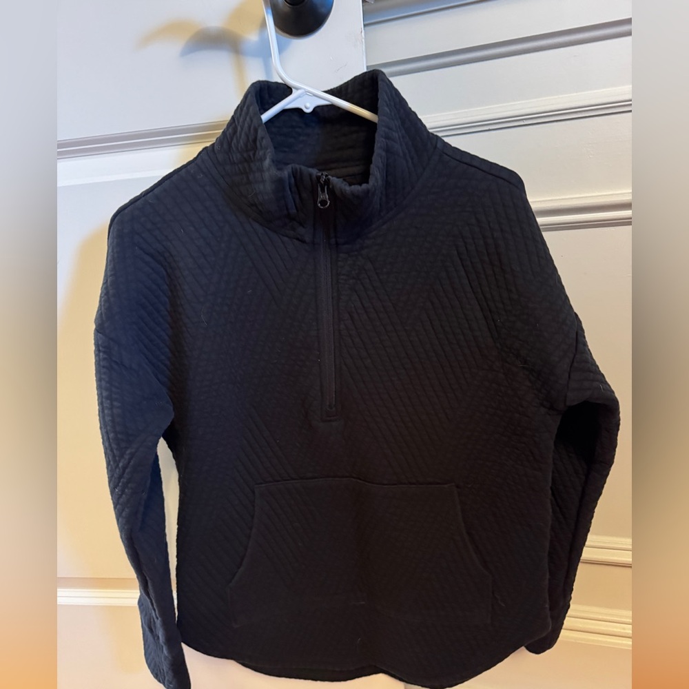 Black Gap Women’s Quilted Half-Zip Pullover